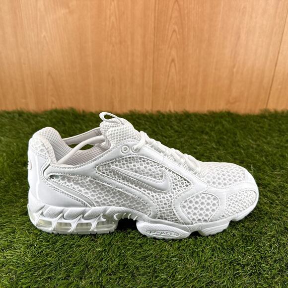 Nike Air Zoom Spiridon Cage 2 Triple White Running Shoes CJ1288-100 Men\'s Sz 9.5 main image 5